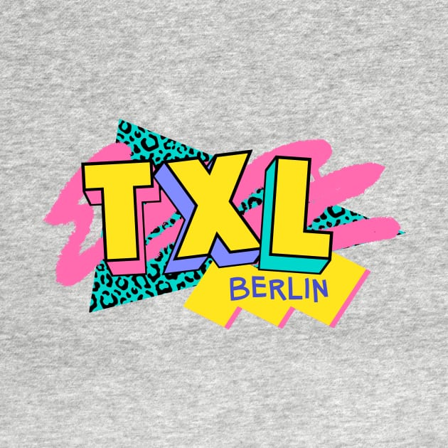 Berlin, Germany Retro 90s Logo by SLAG_Creative